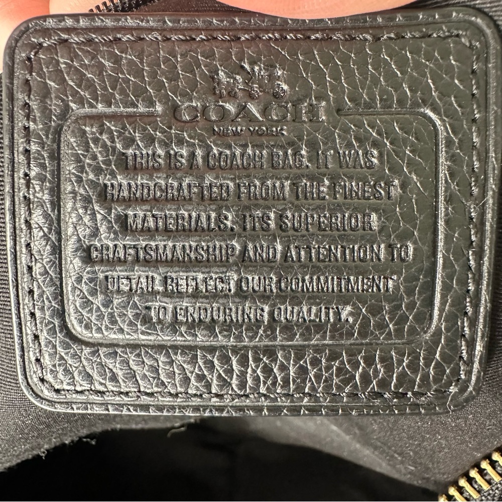 Coach Harley Hobo Shoulder Bag in black - Picture 9 of 10